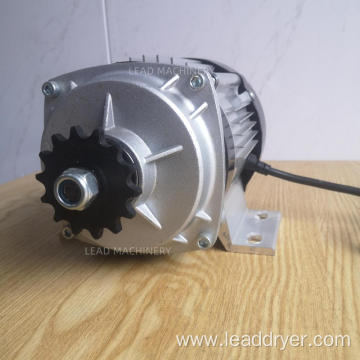 Permanent magnet brushless DC mid mounted motor
